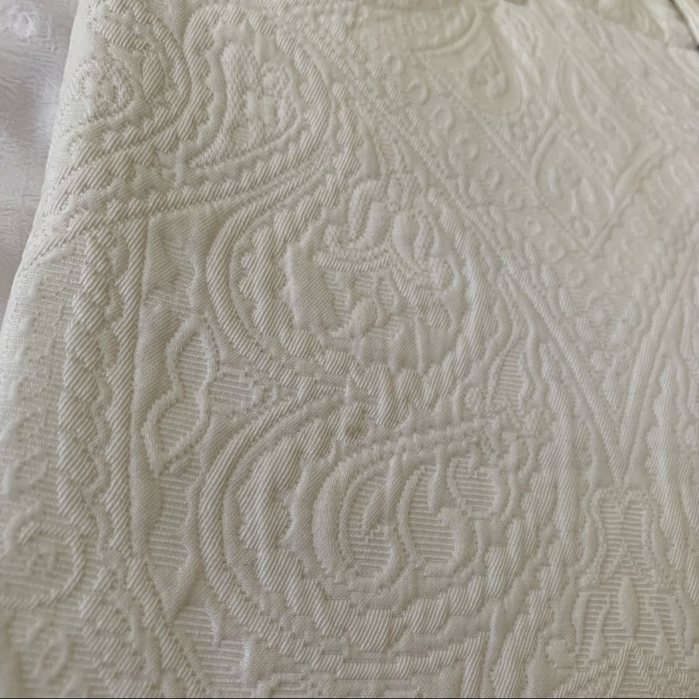 Ralph Lauren White Paisley Pants - Picture 14 of 16